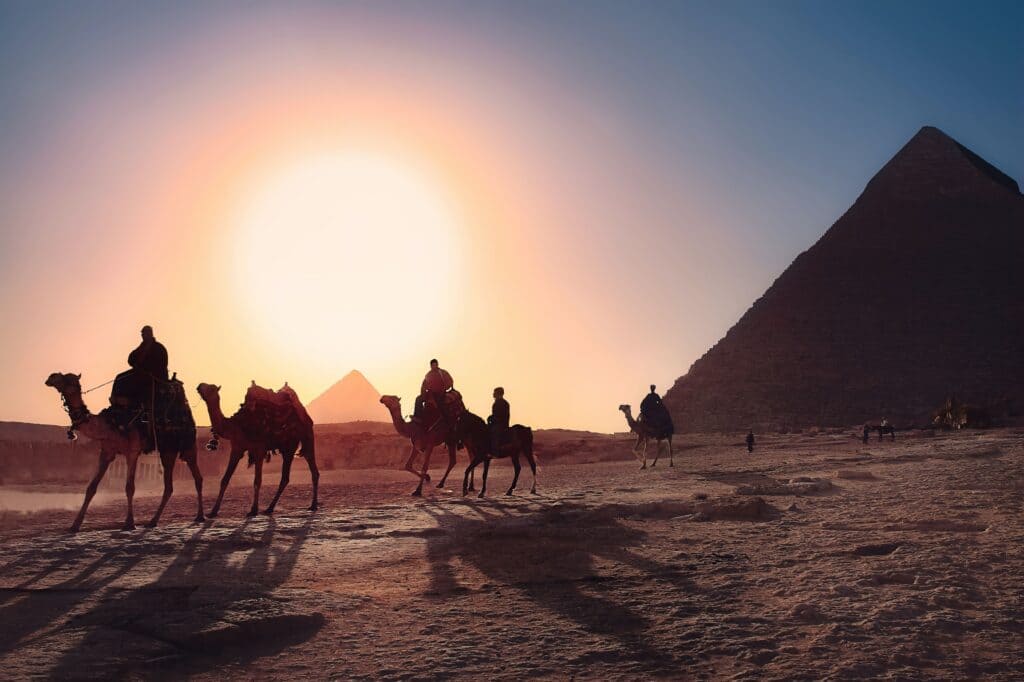 Fotografía de las piramides de Egipto, país en donde se realizará la COP27