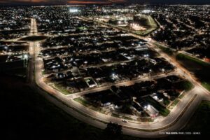 Vista aérea de la capital Boa Vista. Foto Yan Costa - PMBV/ SEMUC